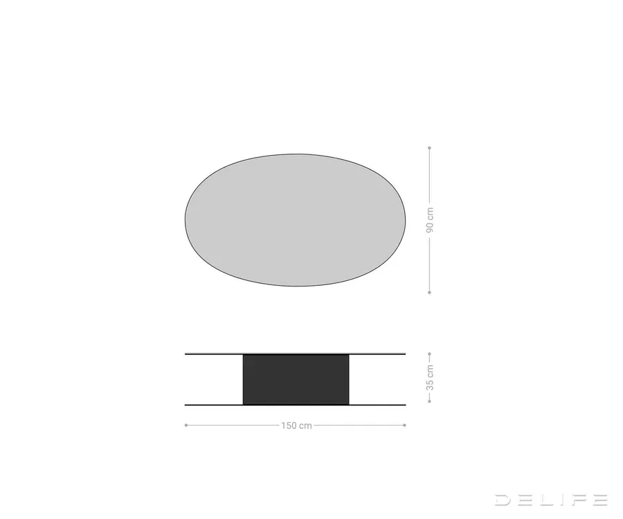 klub stolić casilda 150x90cm, materijal: keramika laminam - slika 8
