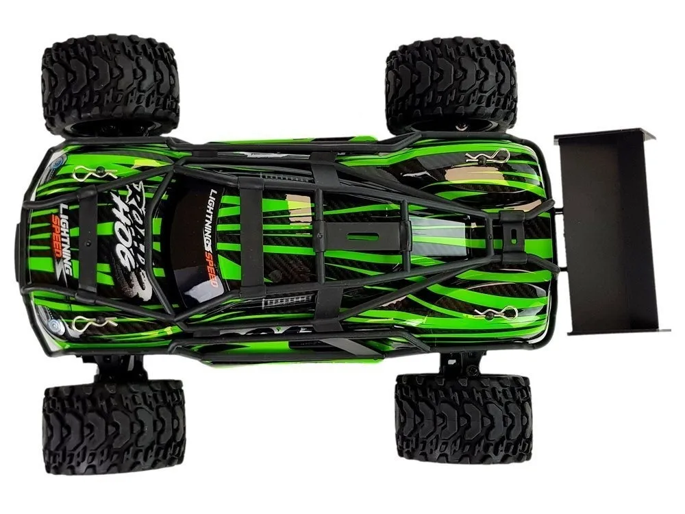 off-road remote controlled green 2.4g 1:18 35 km/h speed control - slika 3