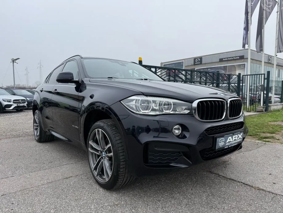 BMW X6 30d M-PAKET °VIRTUAL°VELIKA NAVI°KAMERA°HEAD-UP°REG:6/2026° - Sesvete, Zagreb