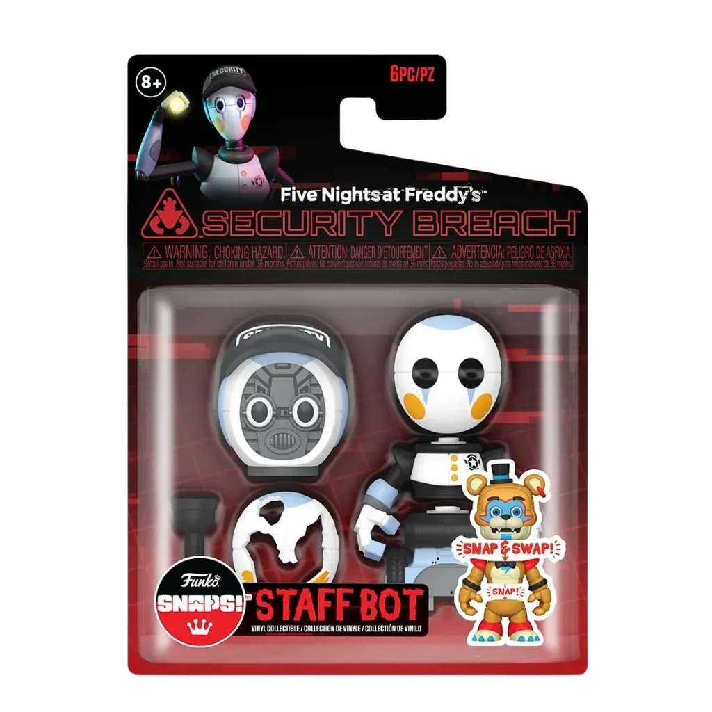 funko snaps!: five nights at freddy’s – staff bot - slika 3
