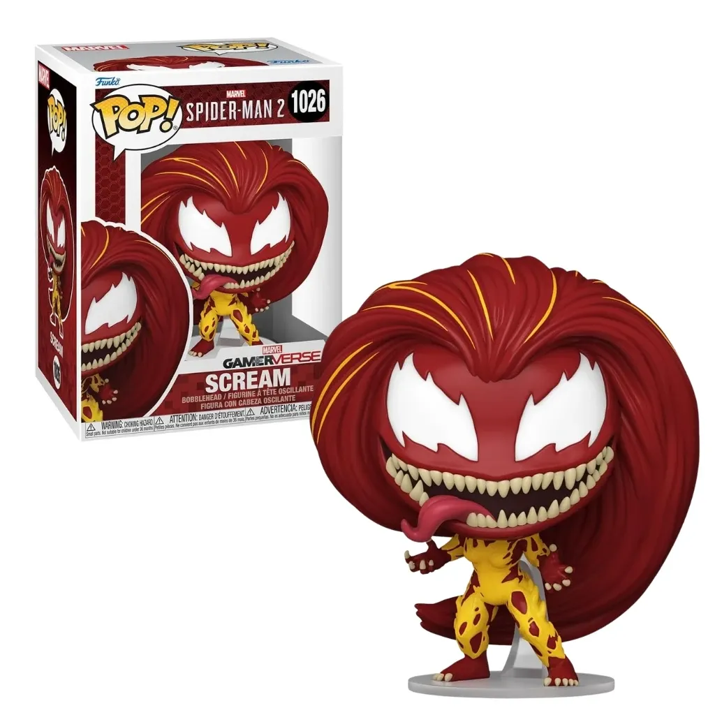 funko pop! marvel: spider-man 2 – scream #1026 - slika 4