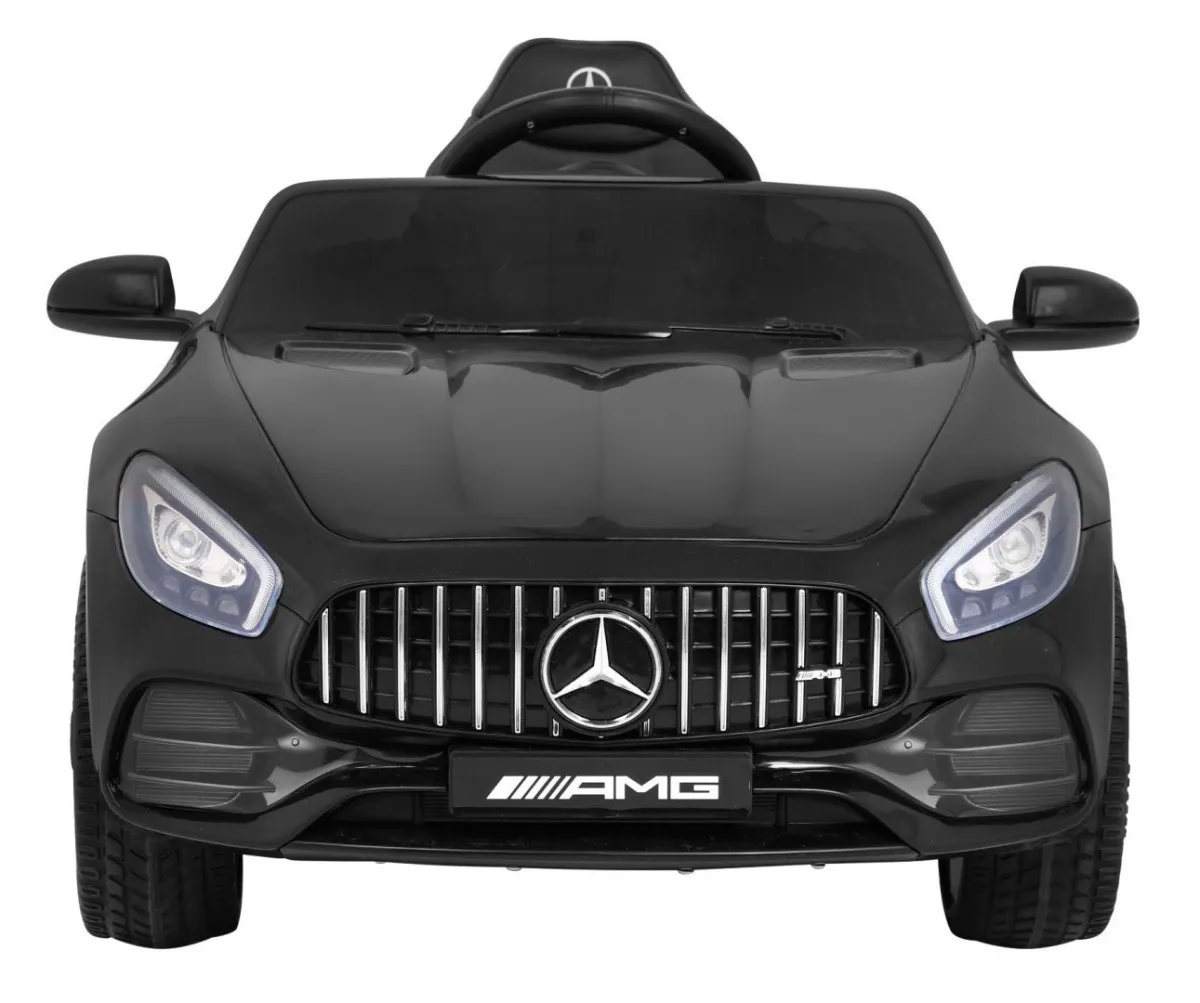 licencirani auto na akumultor mercedes benz gt - crni - slika 3