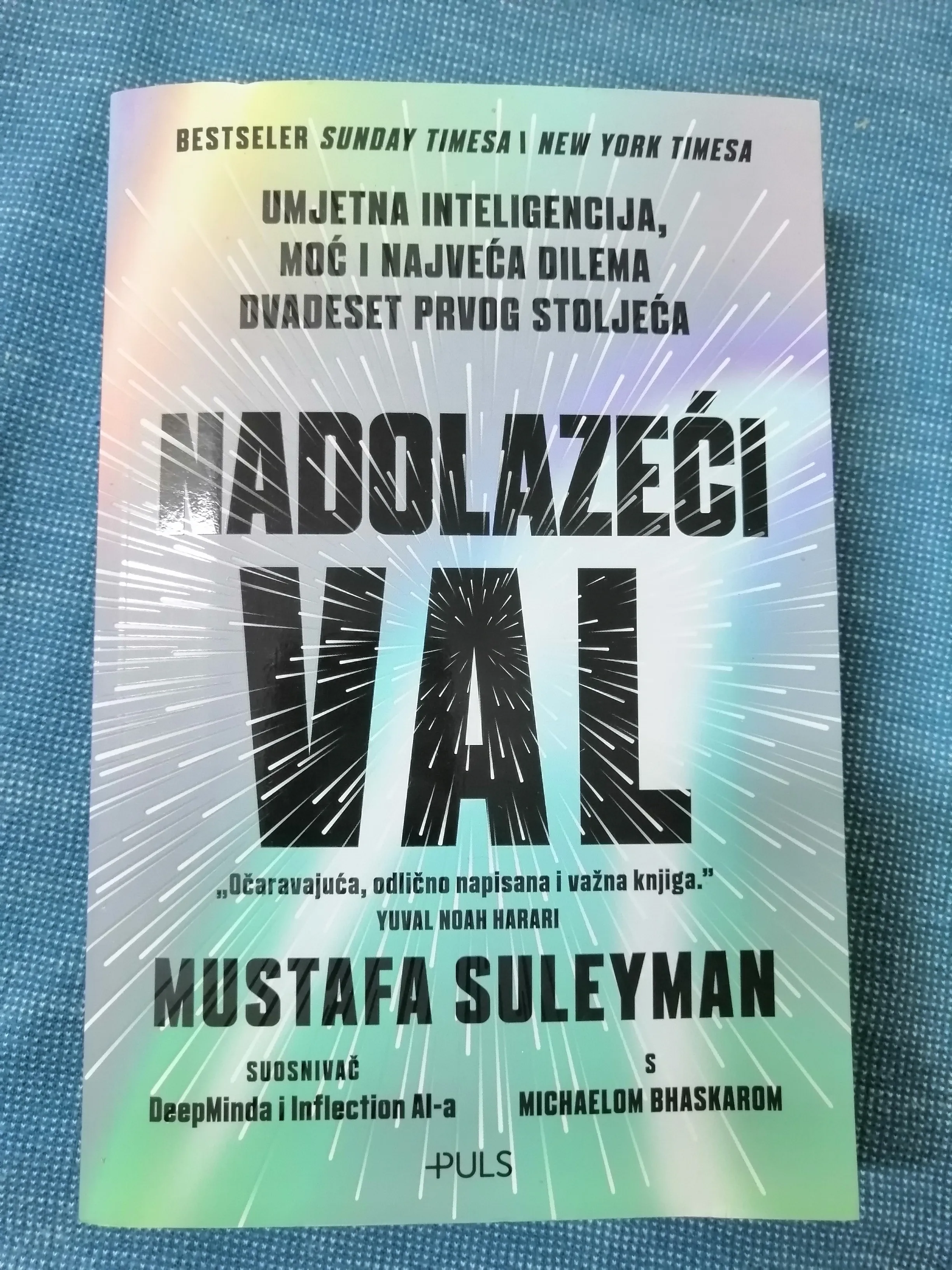 Mustafa Suleyman – Nadolazeći val : umjetna inteligencija - Zagreb