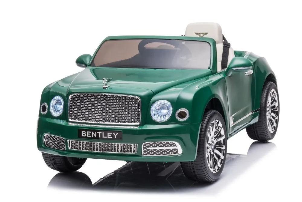licencirani auto na akumulator bentley mulsanne - zeleni - slika 2