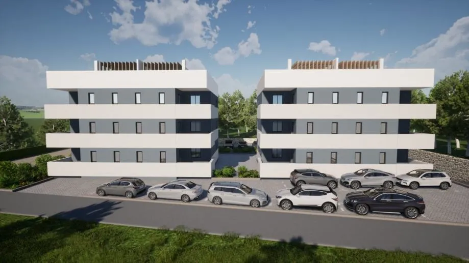 pakoštane, stan u prizemlju(70m2), 100 metara od mora, novogradnja - slika 8