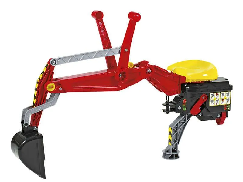 rolly toys priključak stražnja kašika crvena - slika 2