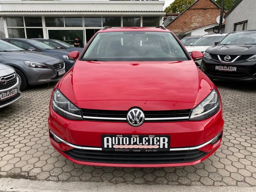 vw golf 7 variant 1,6 tdi, radar, klima, 4 x garancija ! - slika 2