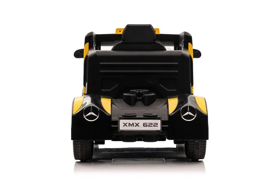 kamion na akumulator mercedes xmx622 - žuti - slika 3