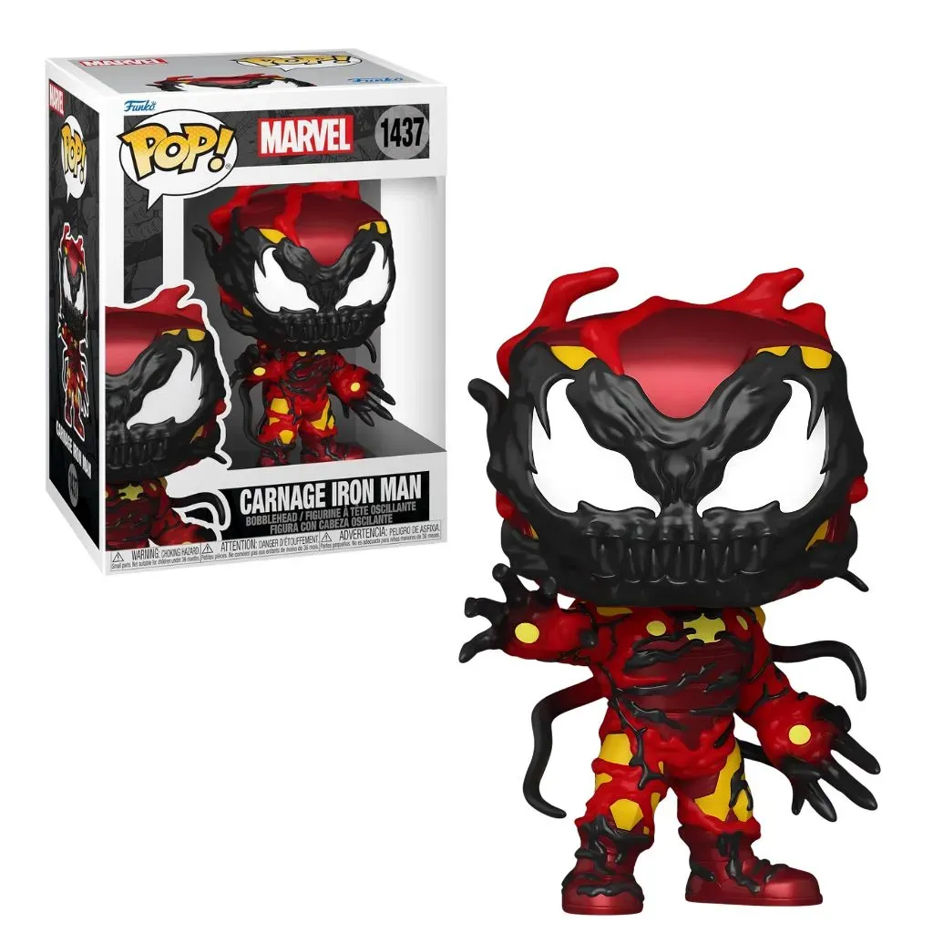 funko pop! marvel – carnage iron man #1437 - slika 4