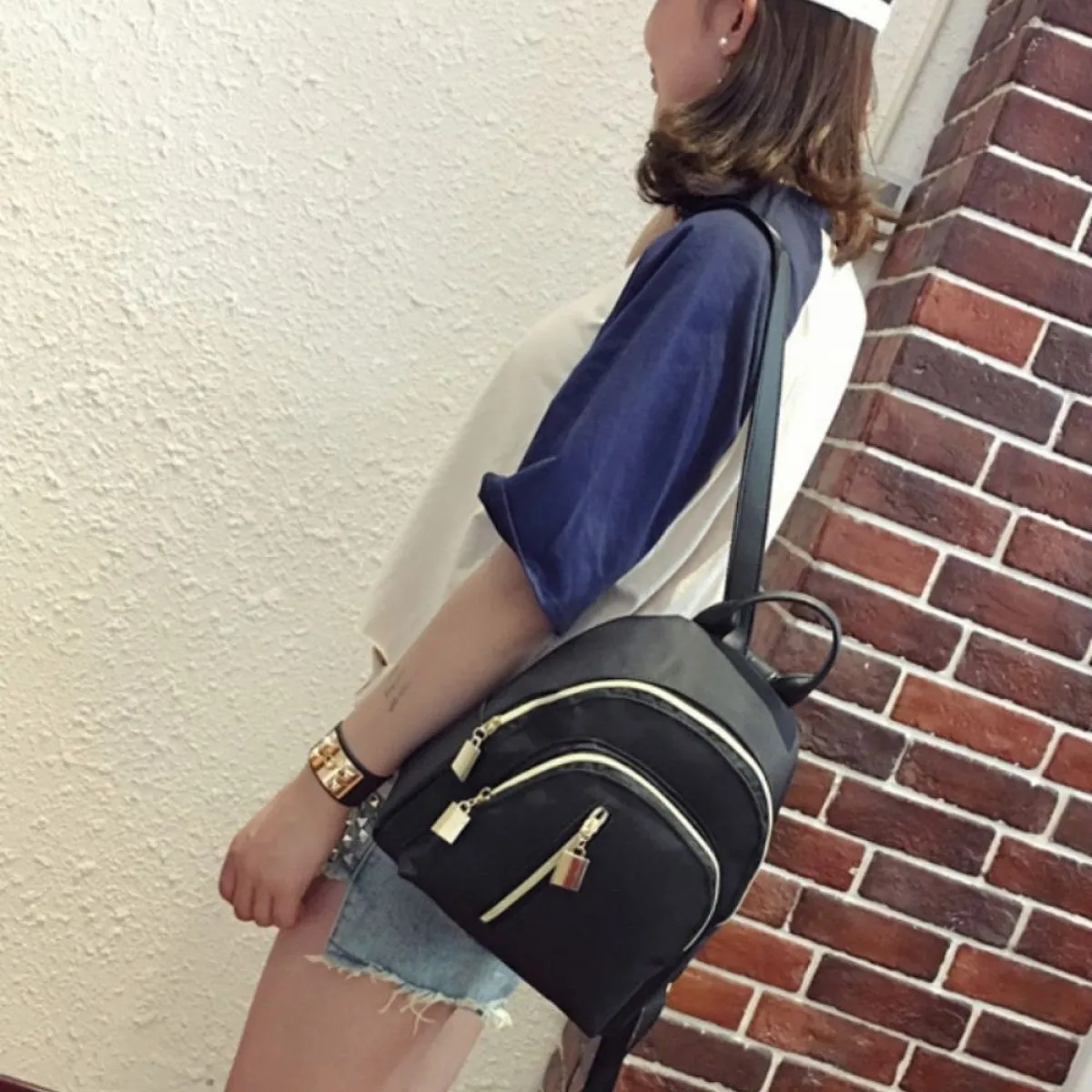 ruksak simple black - slika 5