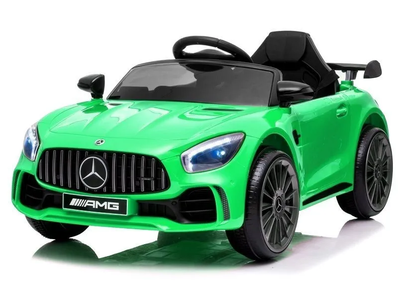 licencirani auto na akumulator mercedes amg gt r - zeleni - slika 4