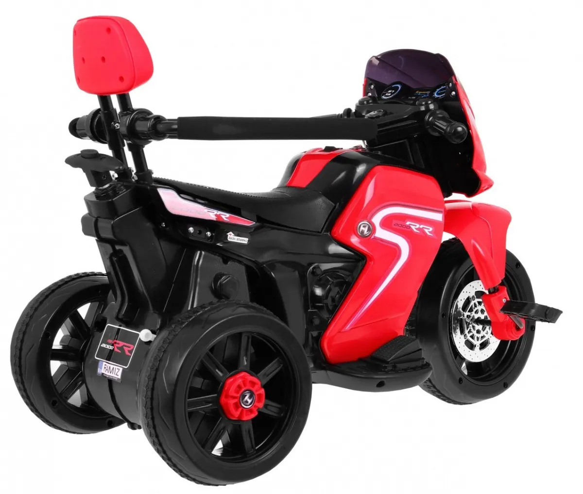 motor na akumulator bike pusher - crveni - slika 3