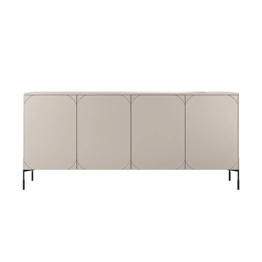 komoda sonatia 200cm, 4 vrata, materijal: mdf - slika 2