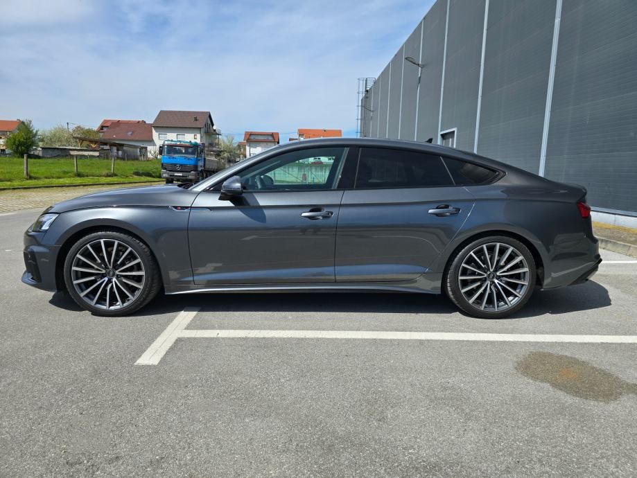 audi a5 sportback 35 tfsi s-line, pano, virtual, matrix, ambi, reg. - slika 8