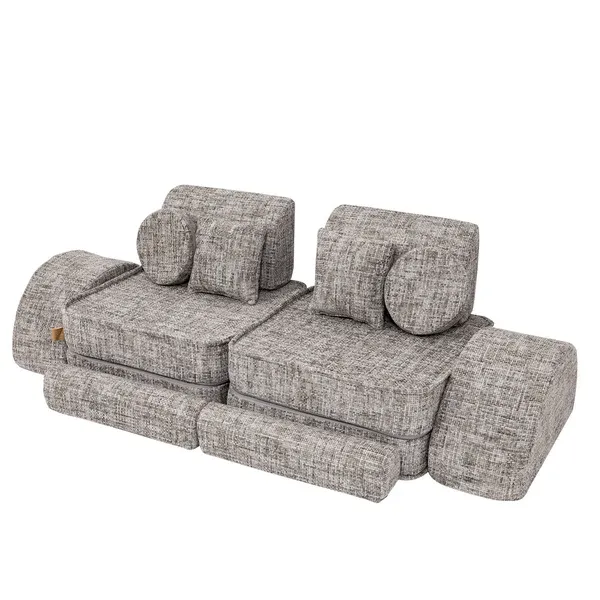 modularna sofa - mjesečevo siva - slika 5