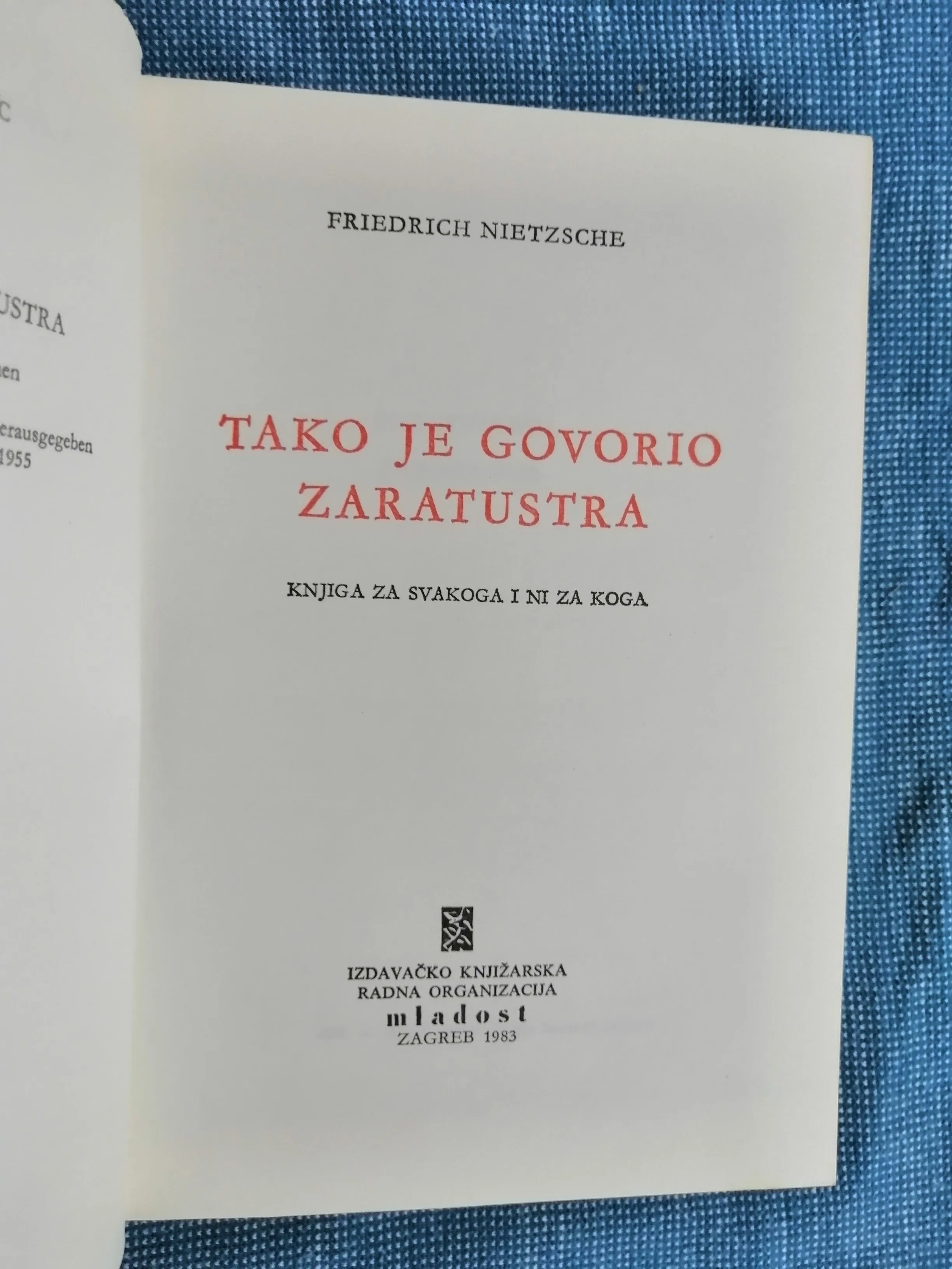 friedrich nietzsche – tako je govorio zaratustra - slika 2