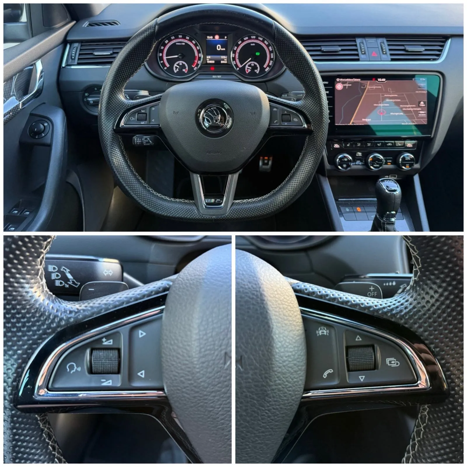 škoda octavia 2.0 tdi rs dsg °velika navi°kamera°mrtvi kut°reg:2/2027° - slika 25