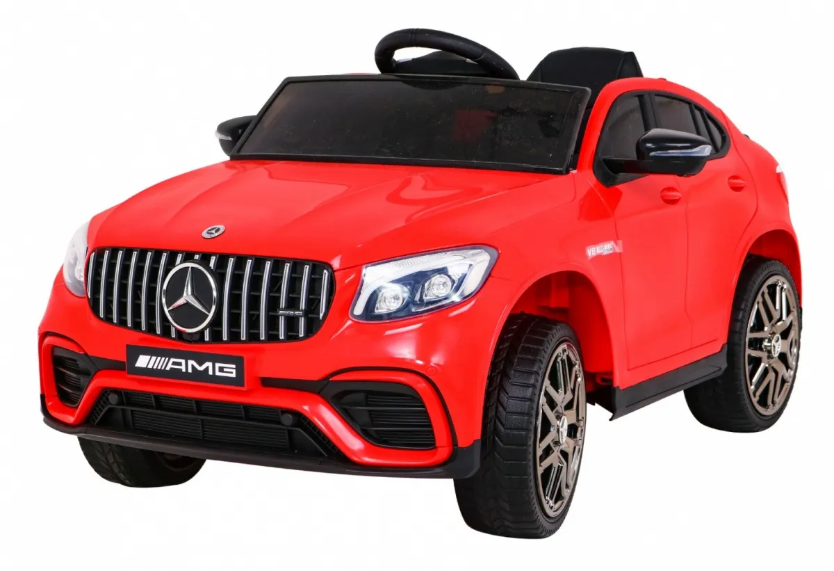 Licencirani auto na akumultor Mercedes Benz GLC63S 4x4- crvena - Mursko Središće