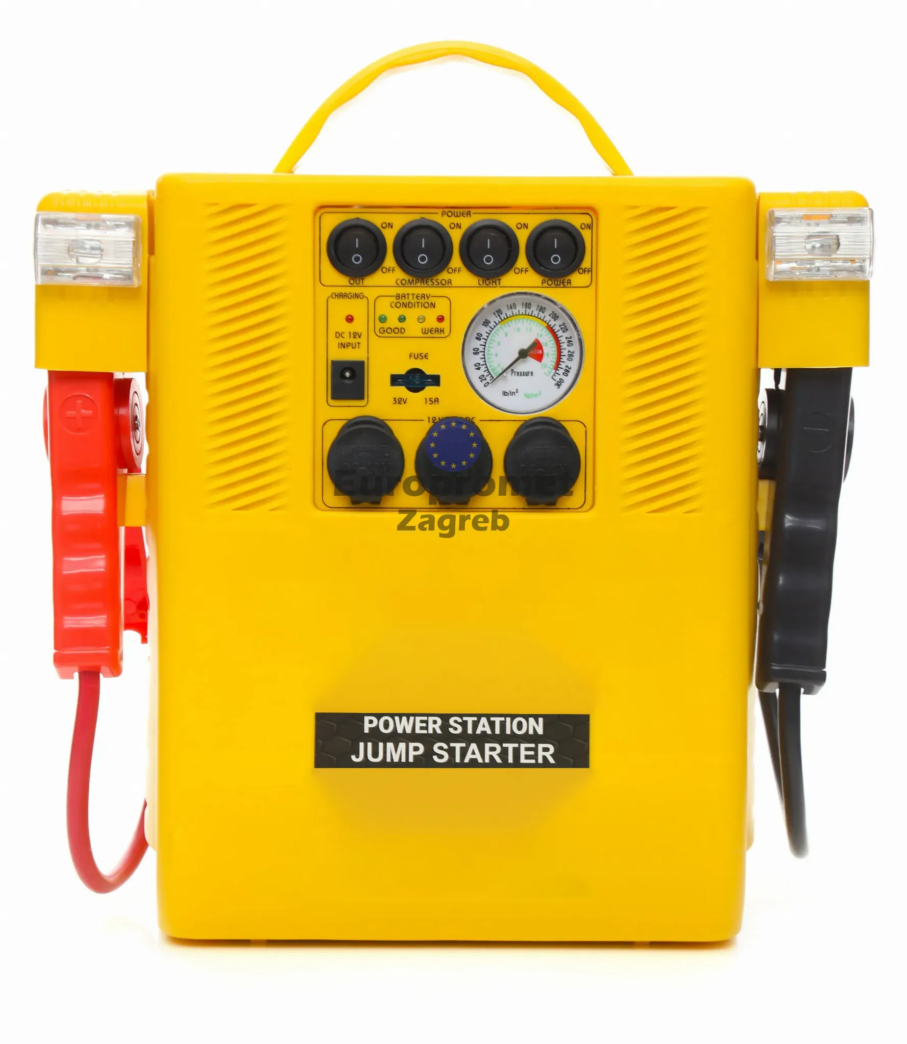 jump booster prijenosni starter 4u1 - slika 3