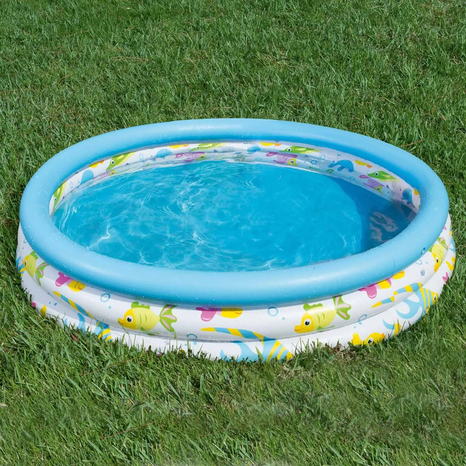 bazen na napuhavanje fish 122 x 25 cm bestway 51009 - slika 4