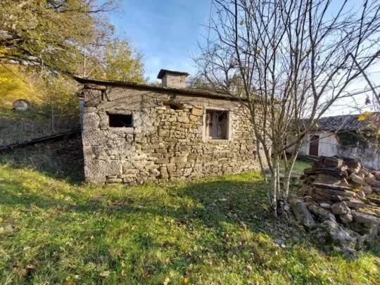 cerovlje, istarska kamena kuća s pogledom na zelenilo - slika 8