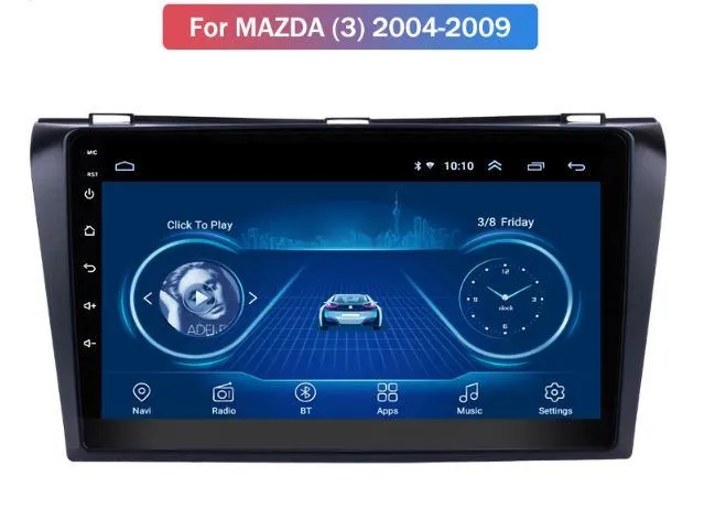 original 2din radio android za mazdu 3 2004 2005 2006 2007 2008 2009 - slika 13