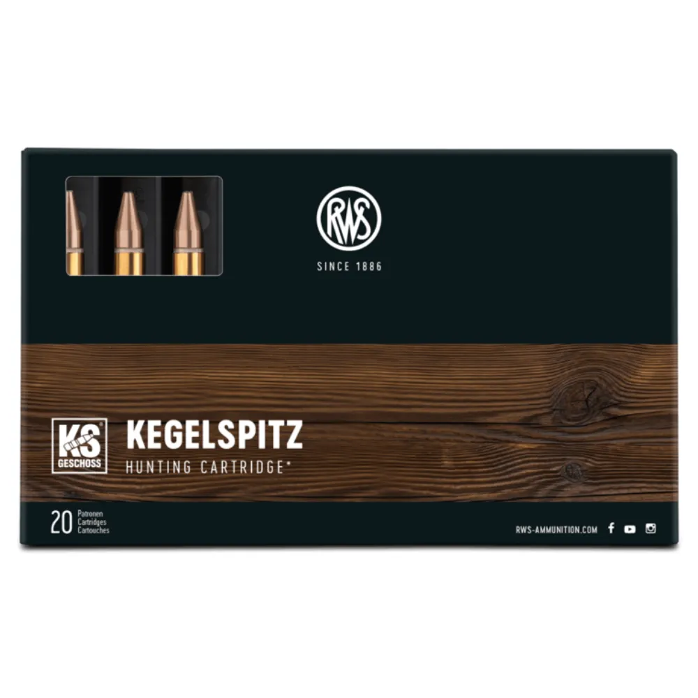 Karabinsko streljivo RWS KEGELSPITZ 7x65 R 8,0g - Poreč