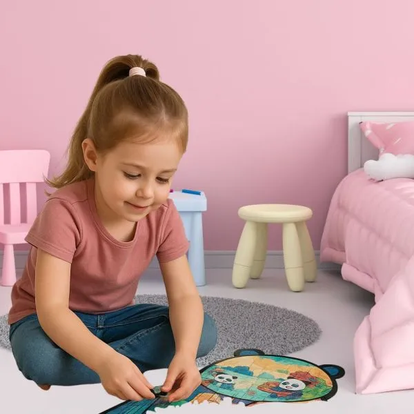 panda puzzle – edukativna slagalica za djecu - slika 5