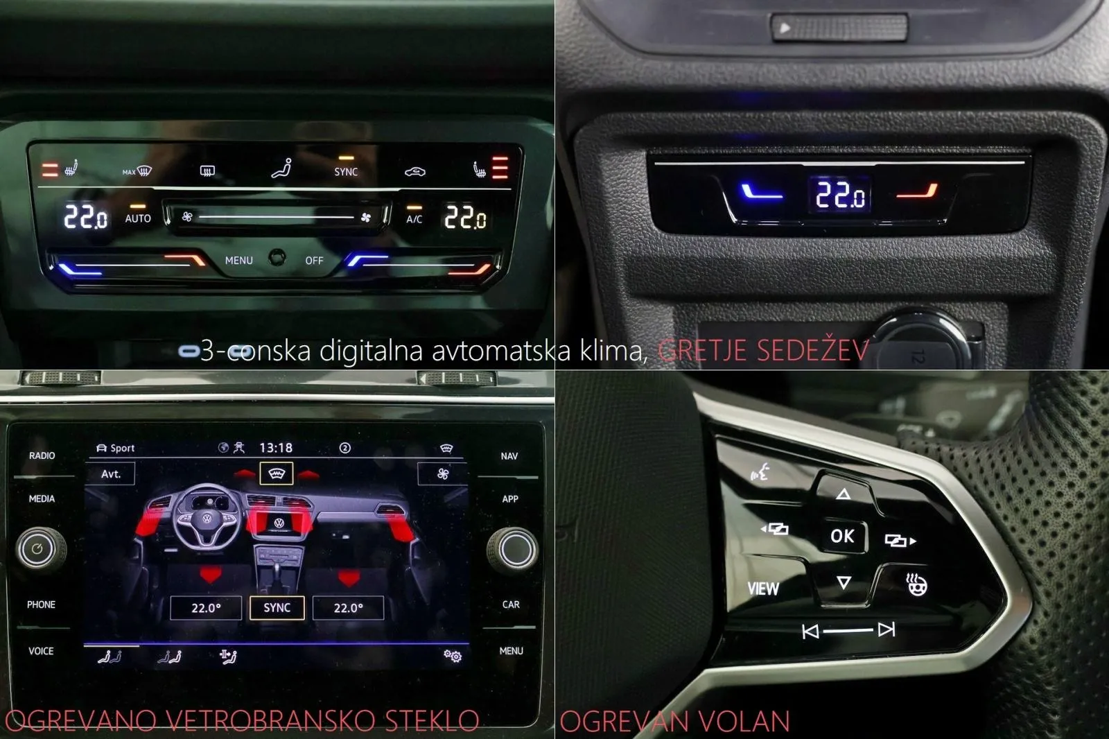 volkswagen tiguan 2.0tdi 4-motion dsg r-line 200km virtual kamera - slika 12