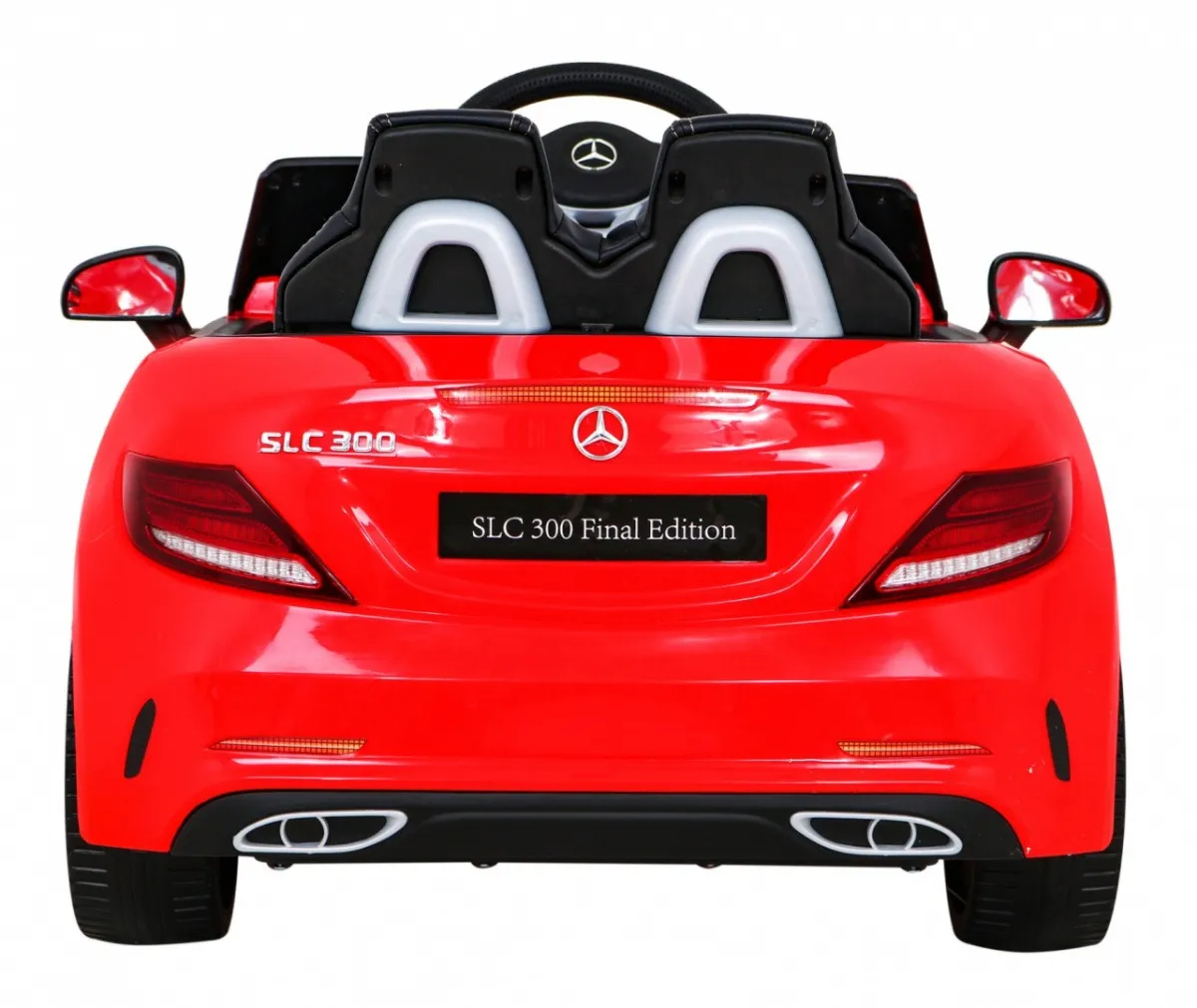 licencirani auto na akumultor mercedes slc300 - crveni - slika 5