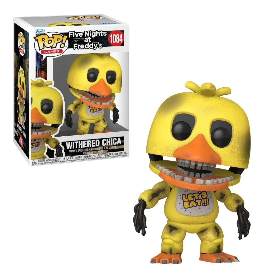 funko pop! games: five nights at freddy’s – withered chica #1084 - slika 3