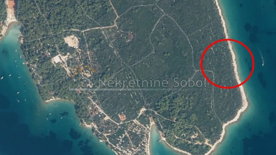 punta križa, otok cres - zemljiste, 3058 m2 prodaja - slika 2