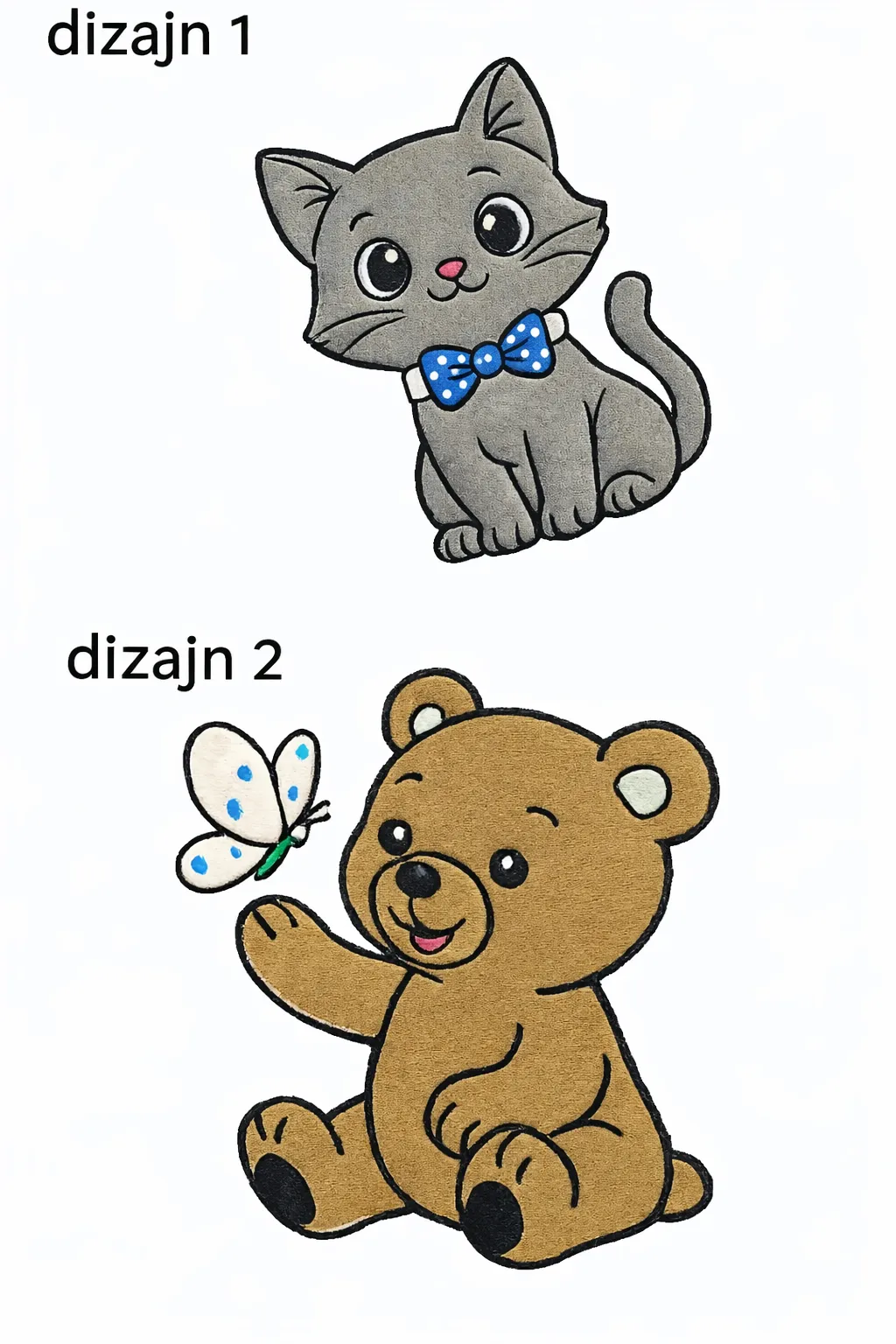 dekica za djecu s imenom – plava - slika 2