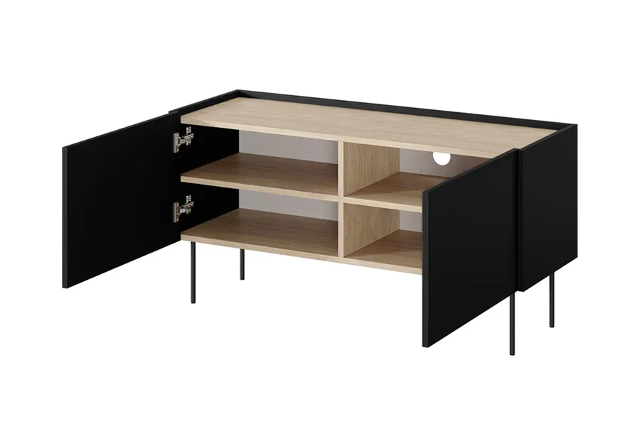 komoda desin 120cm, 2 vrata, materijal: mdf - slika 4