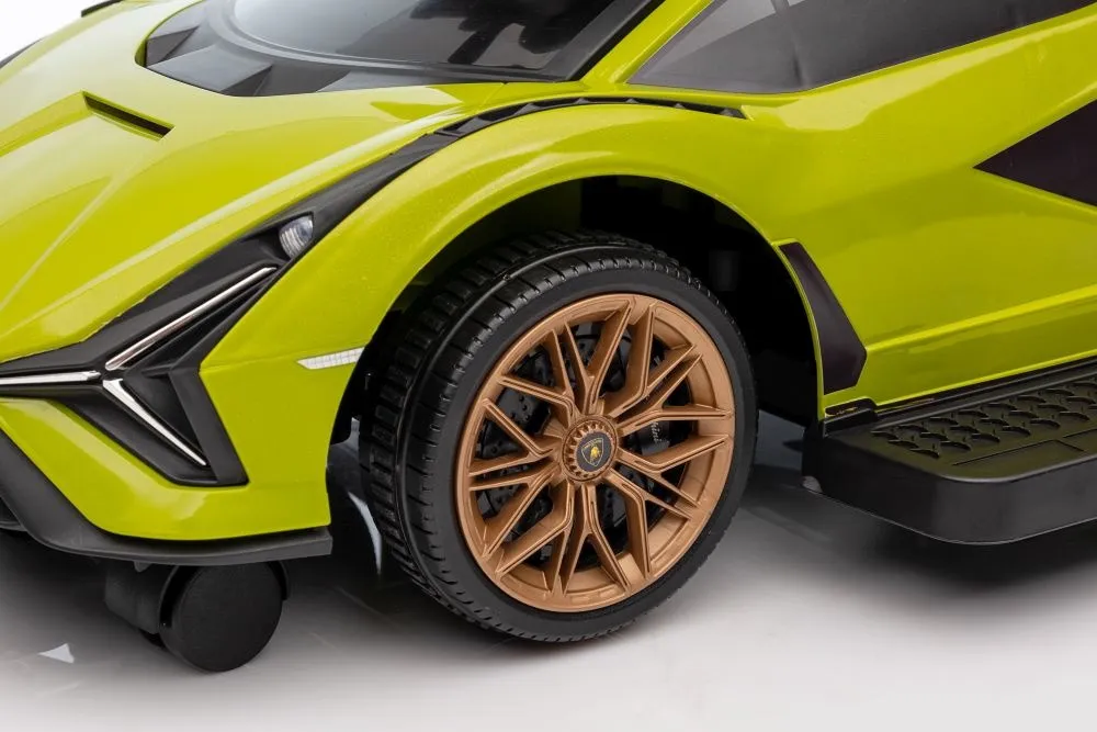 dječja guralica lamborghini qls-996t - zelena - slika 6