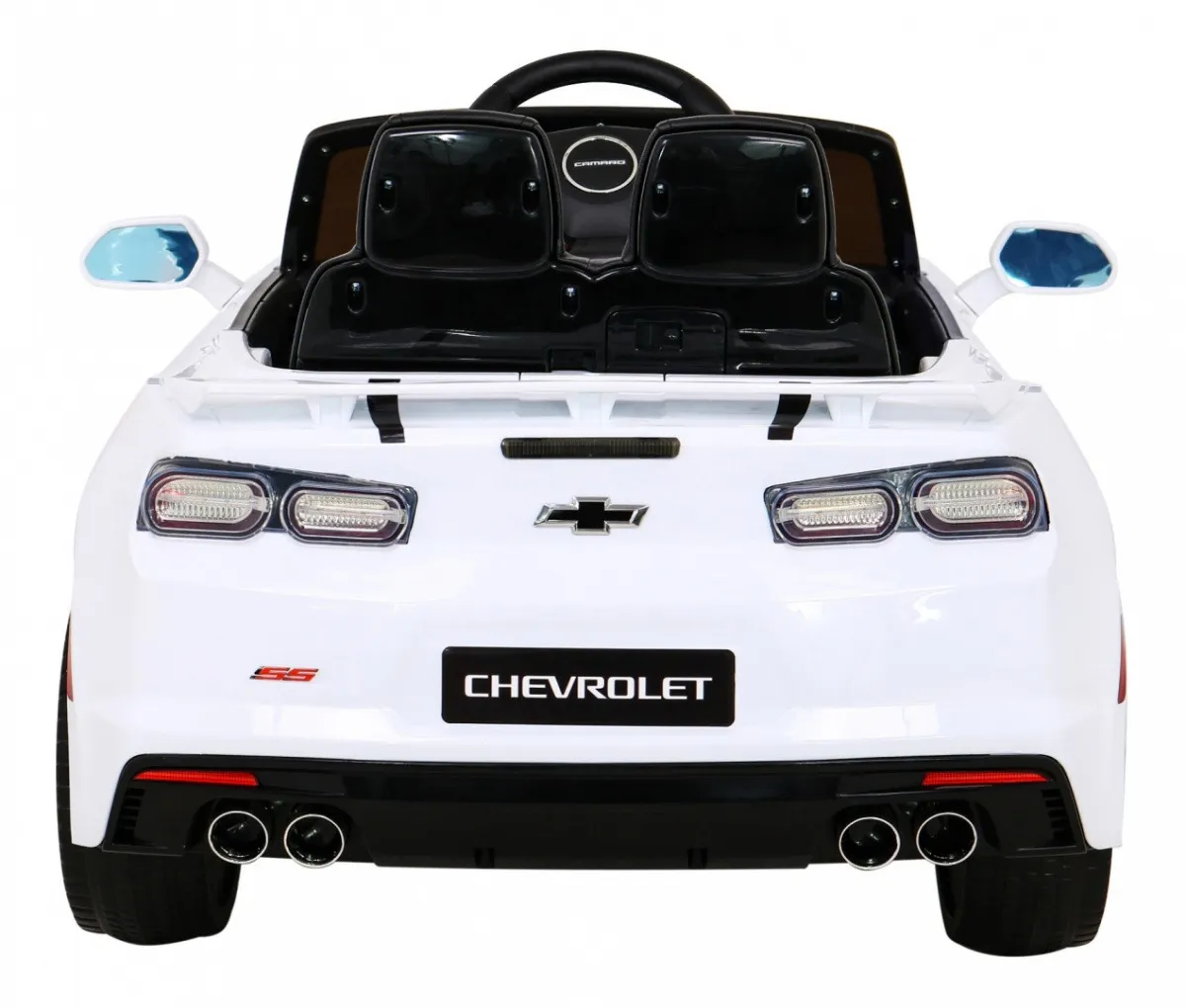 licencirani auto na akumulator chevrolet camaro 2ss - bijeli - slika 5