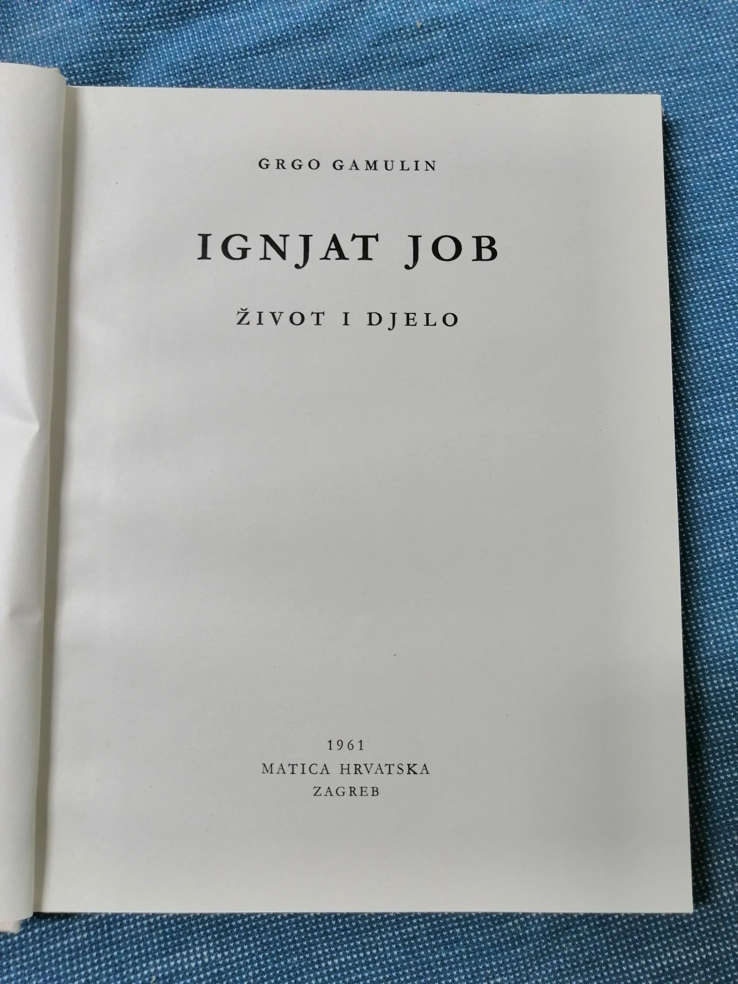 grgo gamulin – ignjat job život i djelo - slika 2