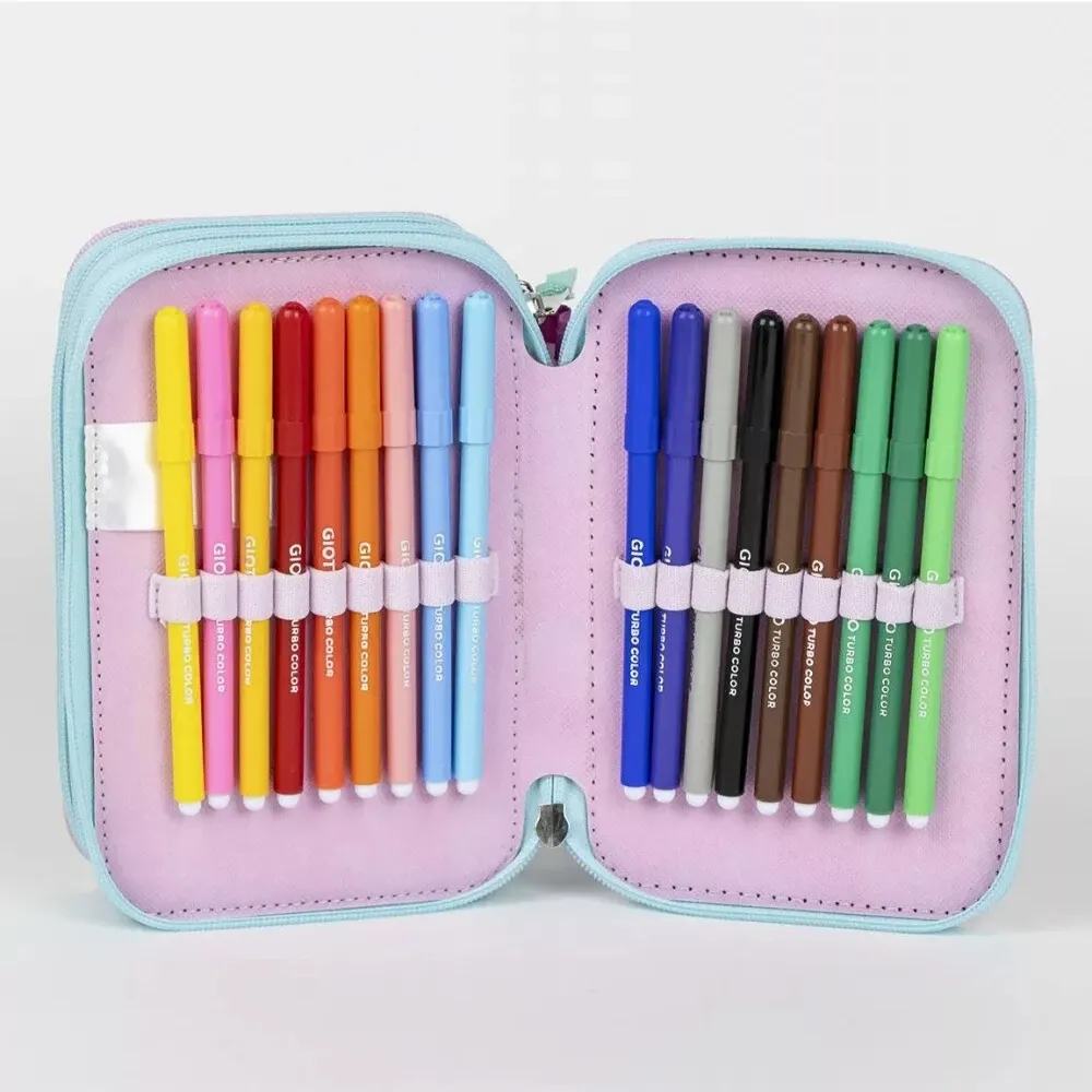 gabby’s dollhouse ‘rainbow’ troslojna pernica s priborom - slika 4