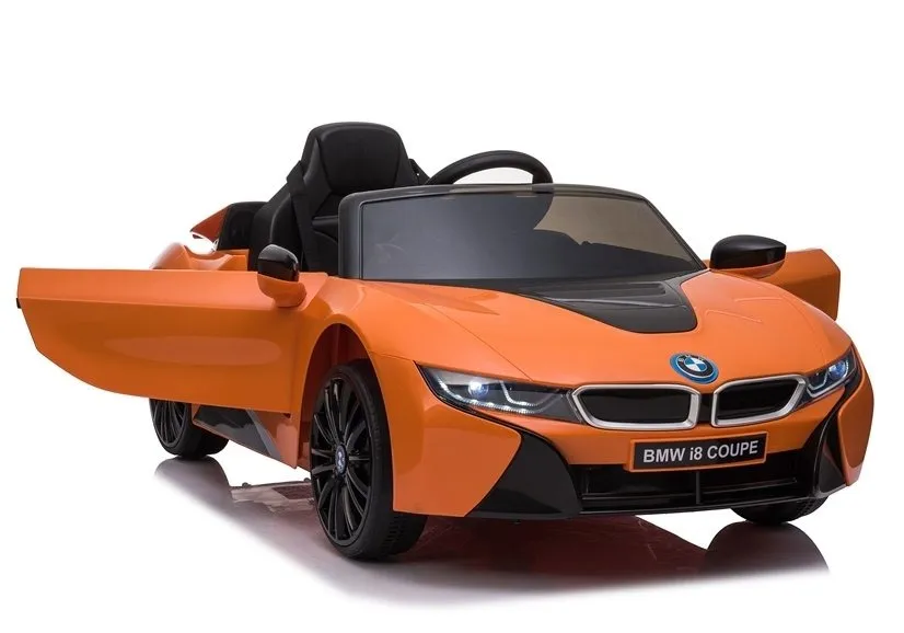 licencirani auto na akumulator bmw i8 – narančasti - slika 12