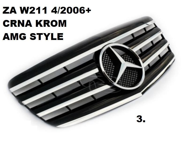 Maske Za Mercedes E Klasa W211- Amg Dizajn-Razni Modeli-Najveći Izbor - Županja