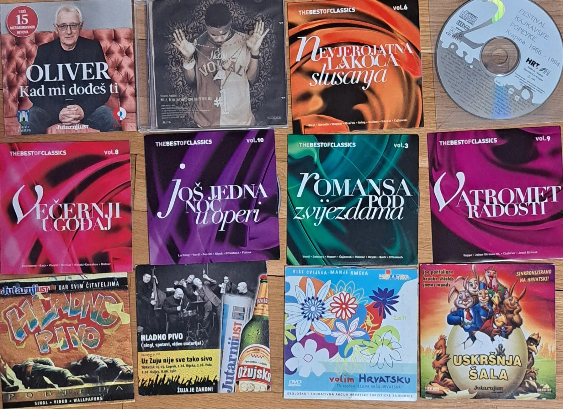 Prodajem glazbene CD/DVD - Zagreb