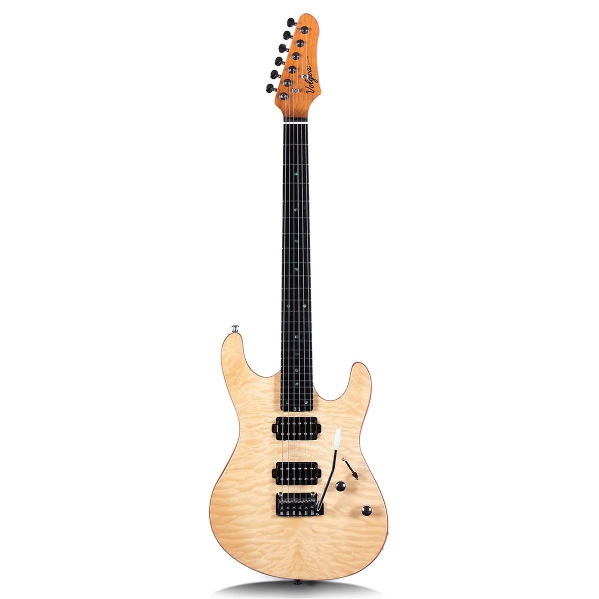 volgoa vlm-01 natural električna gitara - slika 1