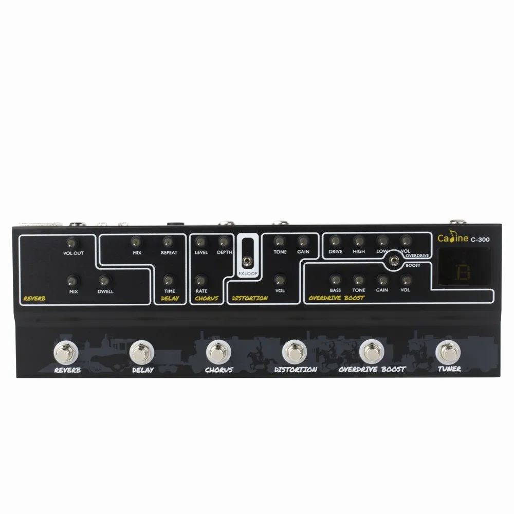 Caline C300 Multi Effect Pedal - Zagreb