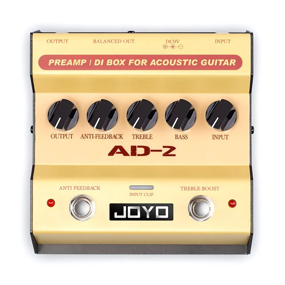 Joyo Ad-2 Acoustic Guitar Pedal Preamp/di - Zagreb