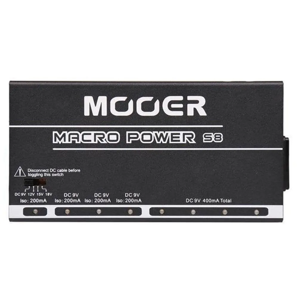 Mooer Macro Power S8 Isolated Power Supply - Zagreb