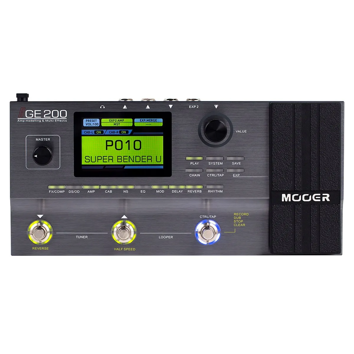 MOOER GE200 AMP MODELING &amp; MULTI EFFECTS - Zagreb