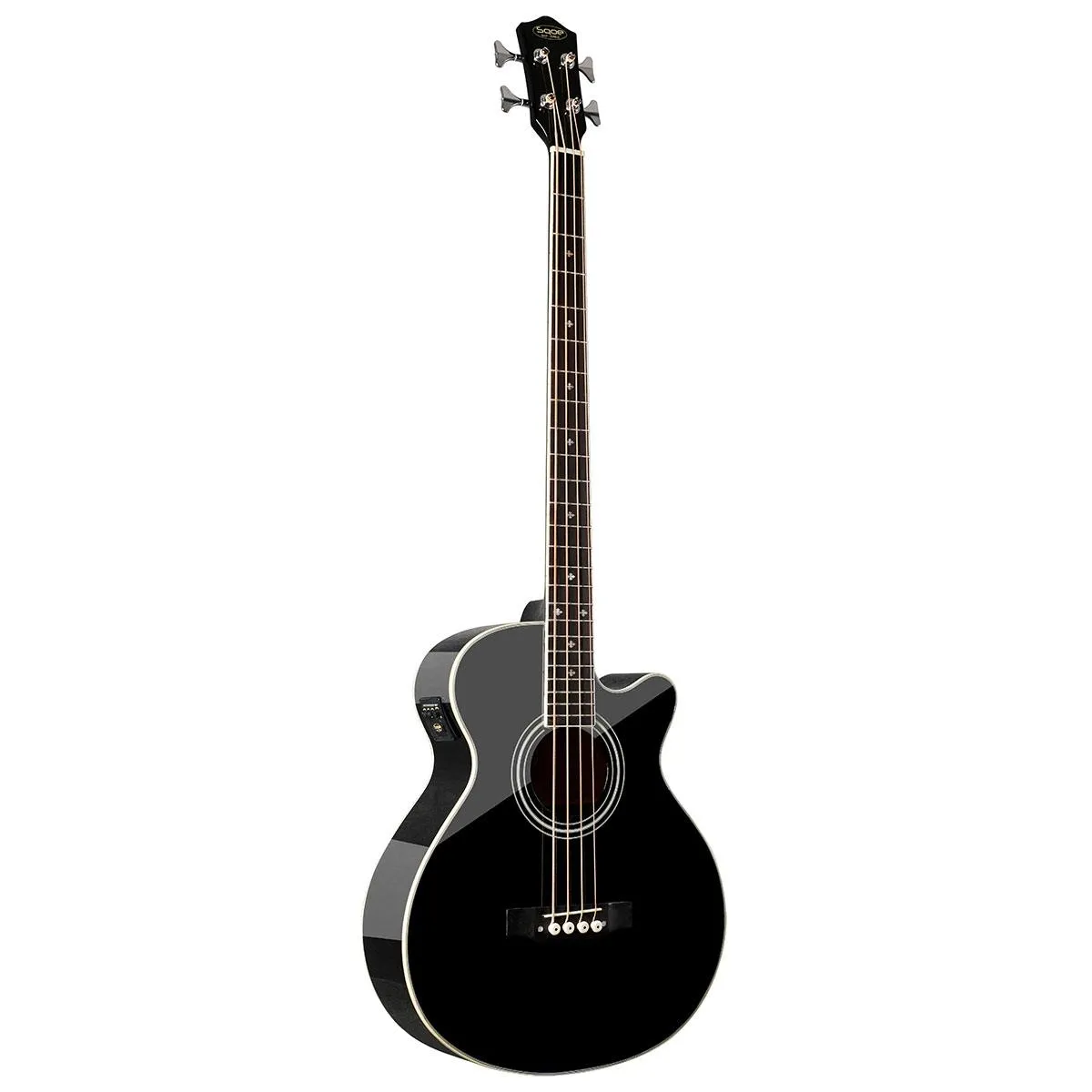 sqoe b20 bk akustična bas gitara - slika 1