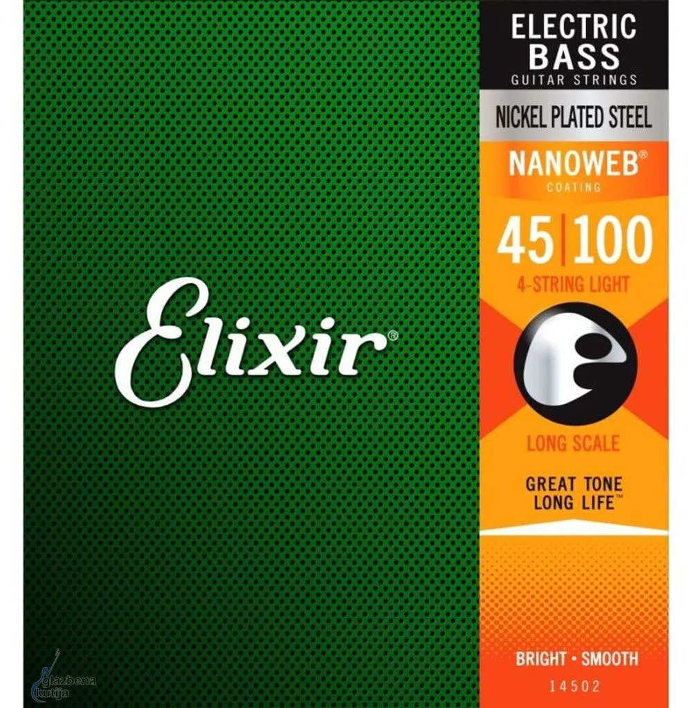 Elixir 45-100 Nanoweb Light Bass 14052 - Zagreb