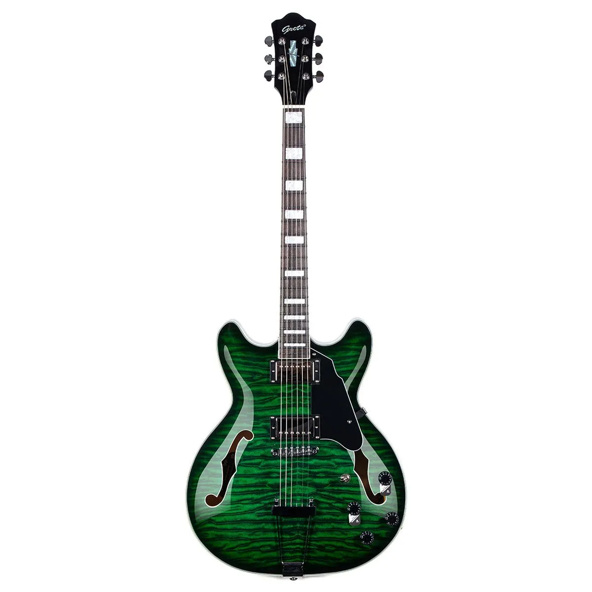 Grote Gt335-06 Green Električna Gitara - Zagreb