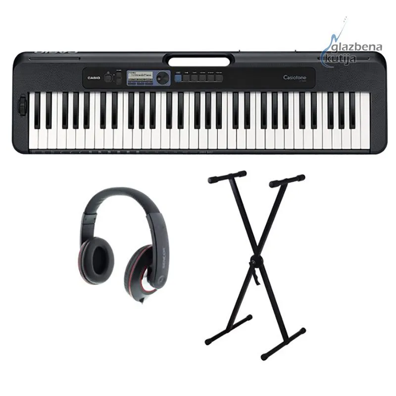 Casio Ct-S300 Set Sa Stalkom I Slušalicama - Zagreb
